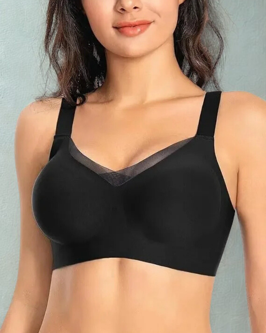 ÉléganciaSoft™ – Soutien-Gorge Confort Sans Armatures à Encolure V