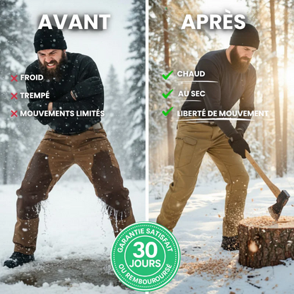 NordForge™ – Pantalon Hiver Renforcé